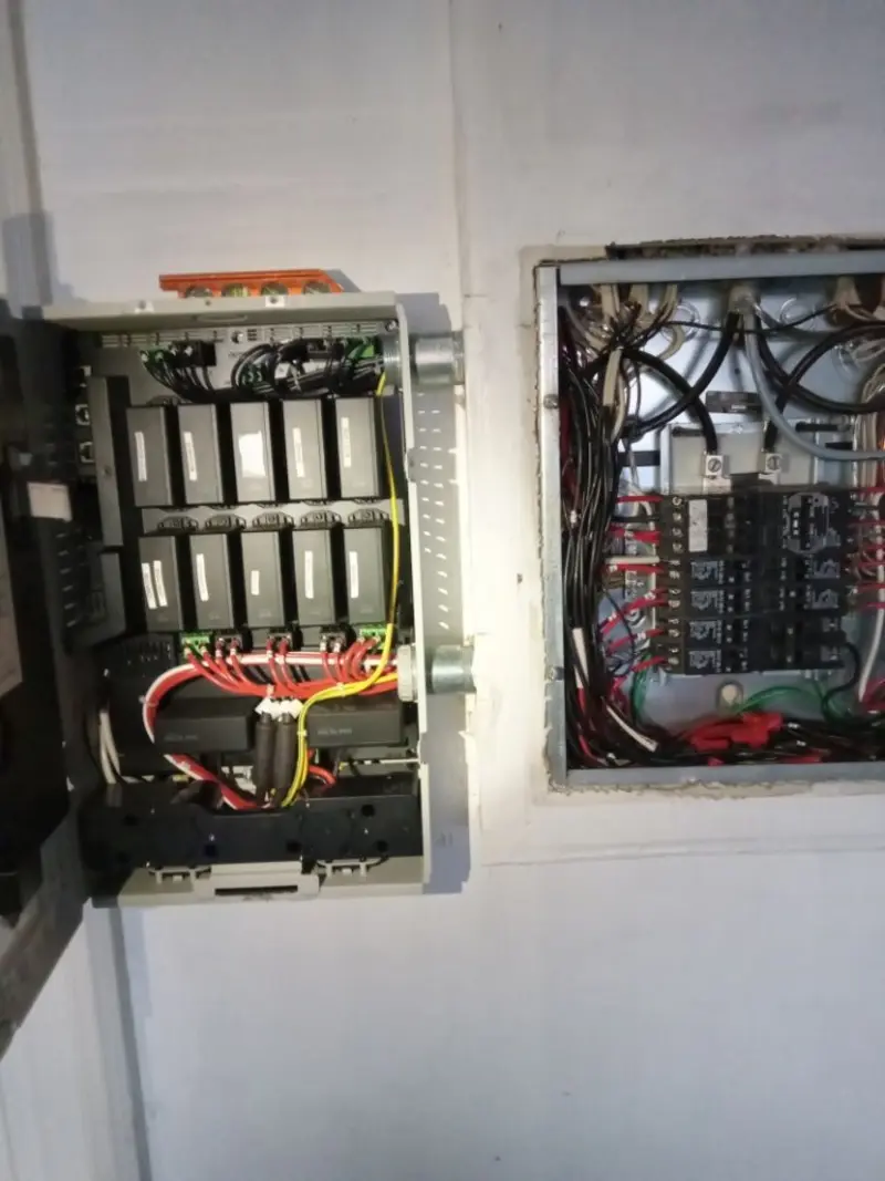 Electrical panel upgrade completed for Commercial Electrician Services in Soda Springs
